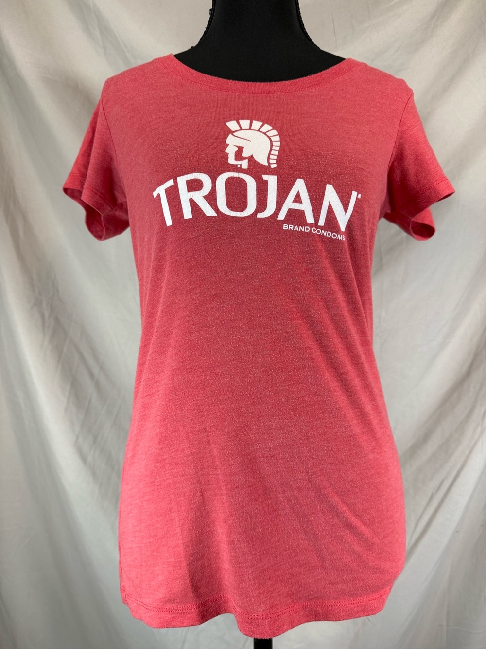 Women’s Trojan Spring Break Games 2020 “Staff” Tee -‎ Red Heather - Small